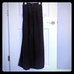 Anthropologie Hei Linen Wide Leg Trousers: New!